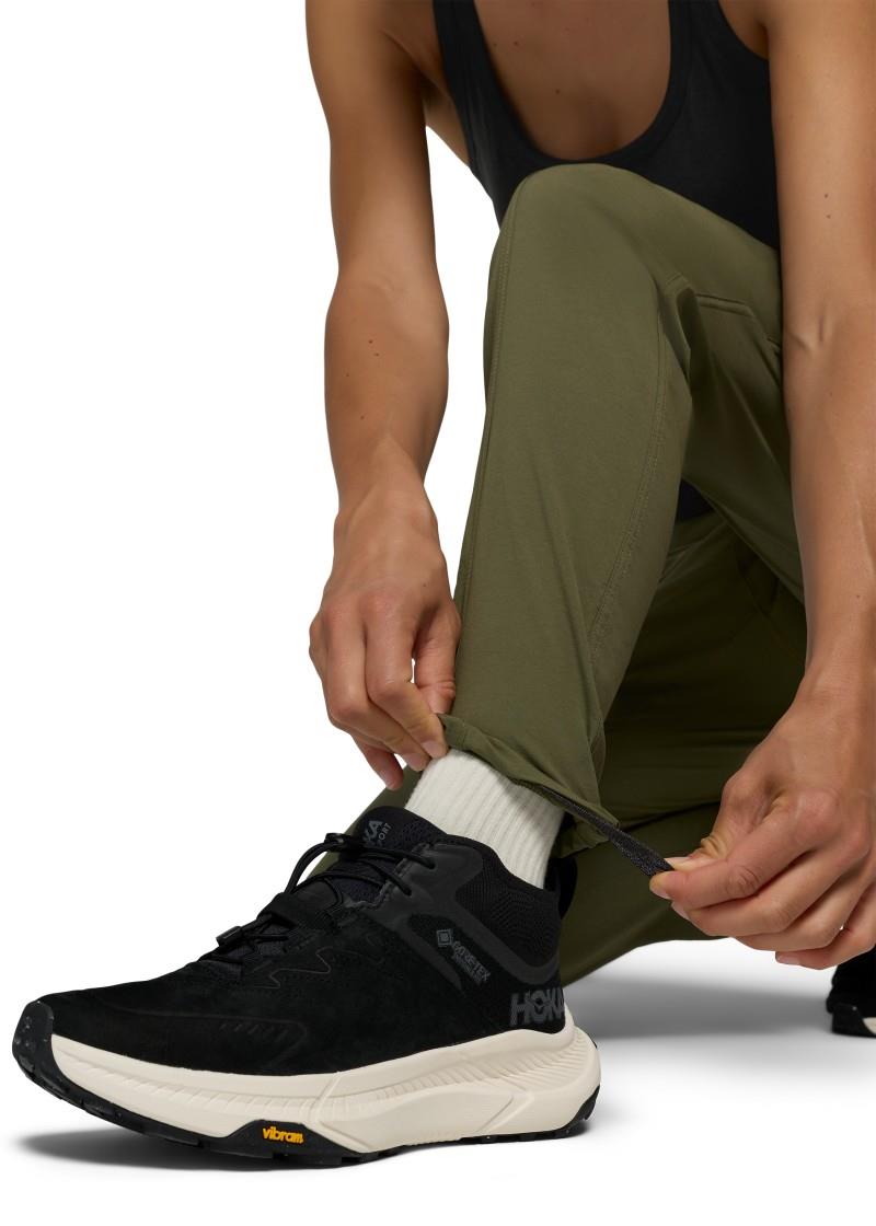 Koen Mid Rise Daily Pants, Short - Womens - cargo green 1