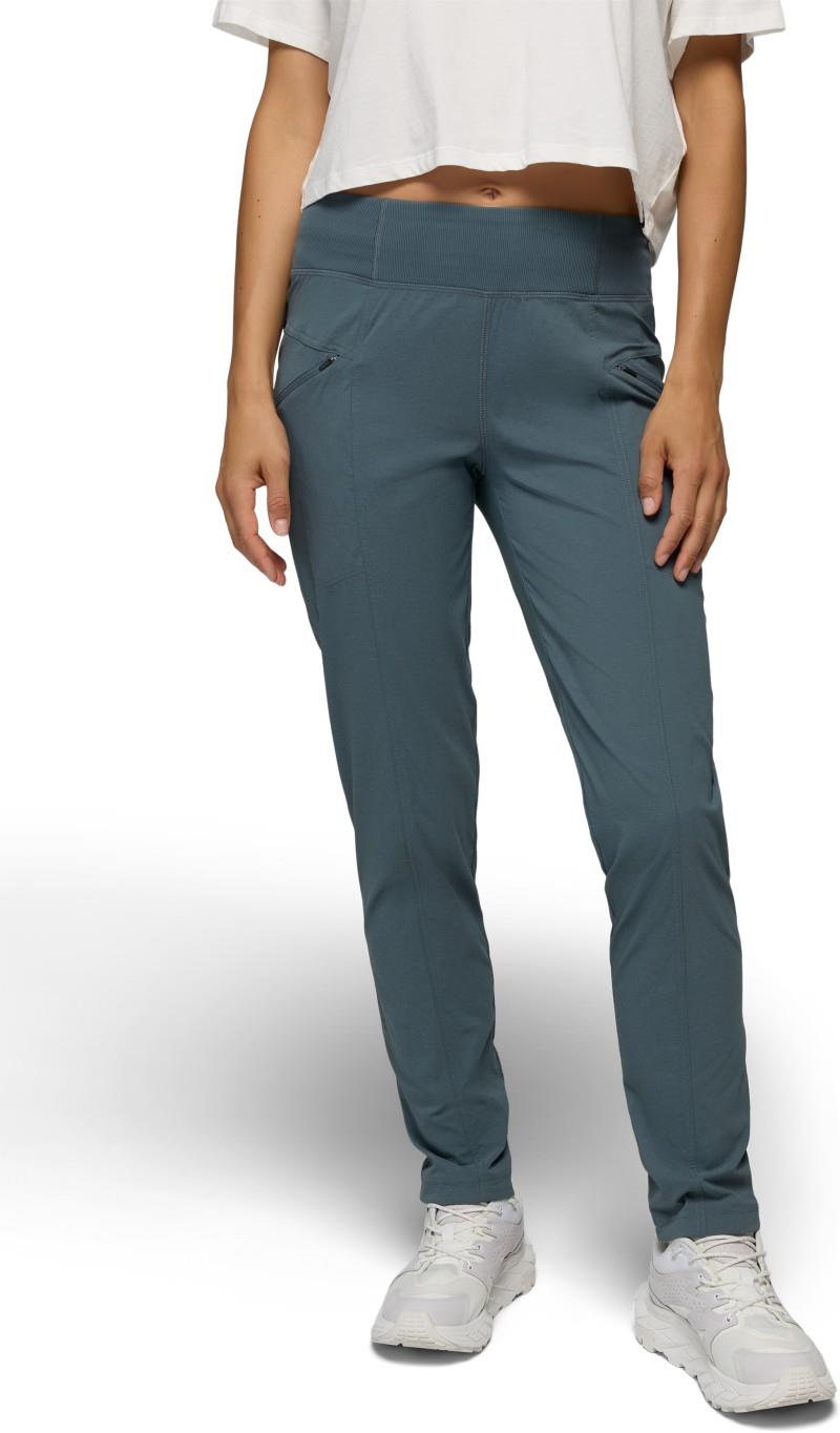 Koen Mid Rise Daily Pants, Short - Womens - grey blue 1