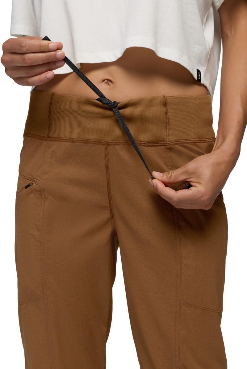 Koen Mid Rise Daily Pants, Short - Womens - sepia 1