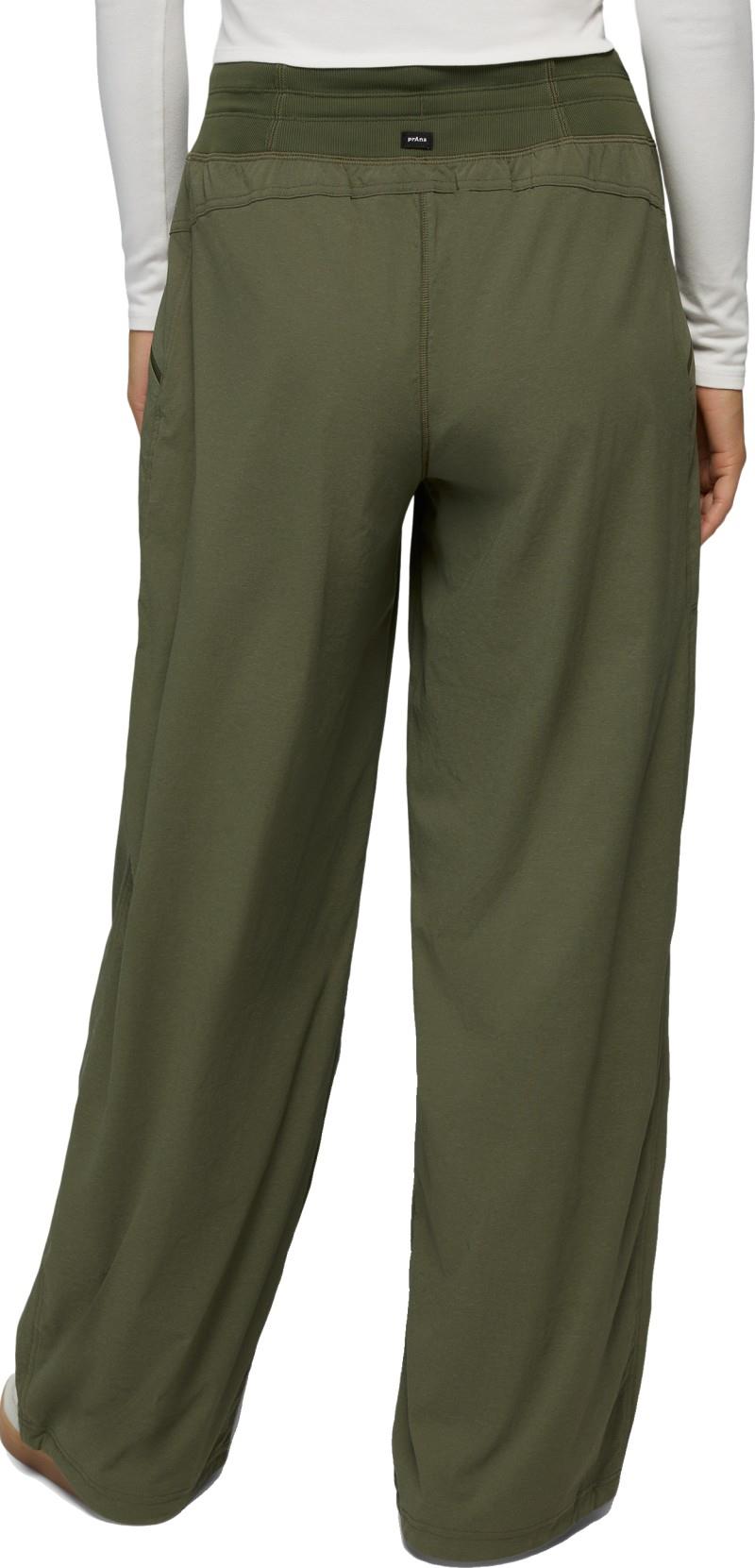 Koen Wide Leg Pants, Reg - Womens - cargo green 1