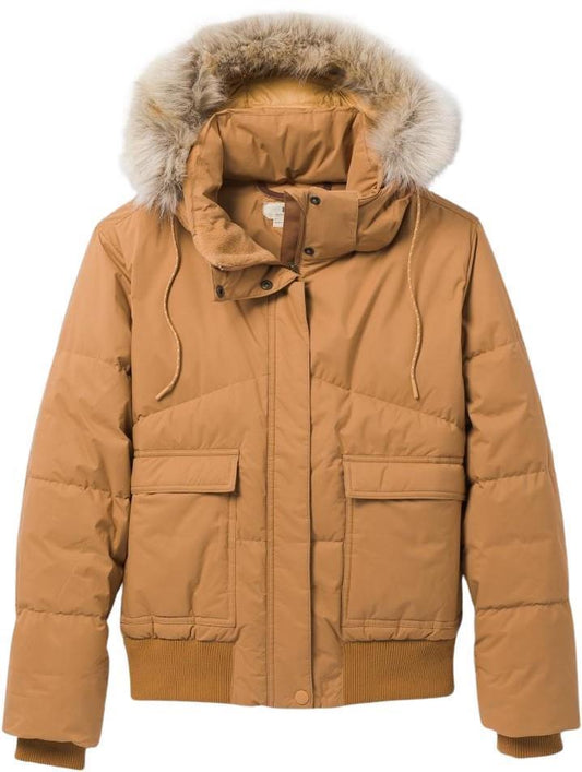 Kromata Bomber Jacket - Womens - camel 1