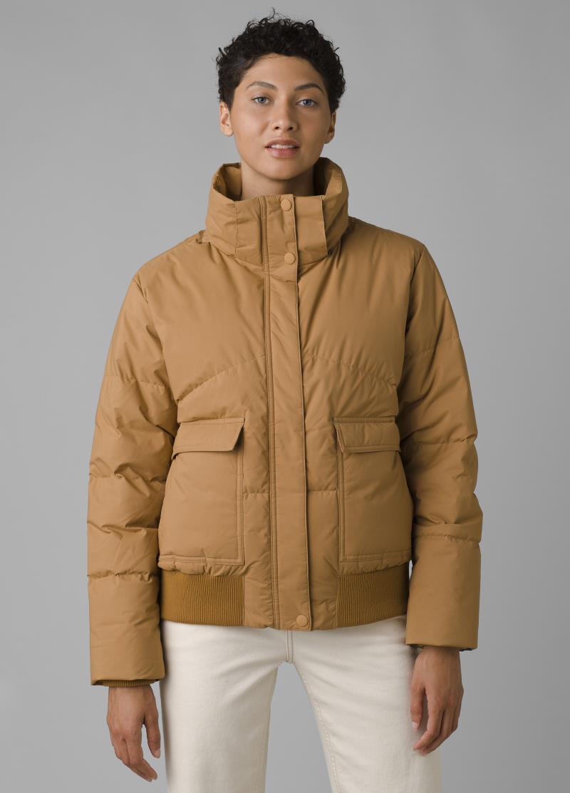Kromata Bomber Jacket - Womens - camel 1