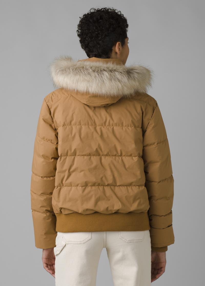 Kromata Bomber Jacket - Womens - camel 1