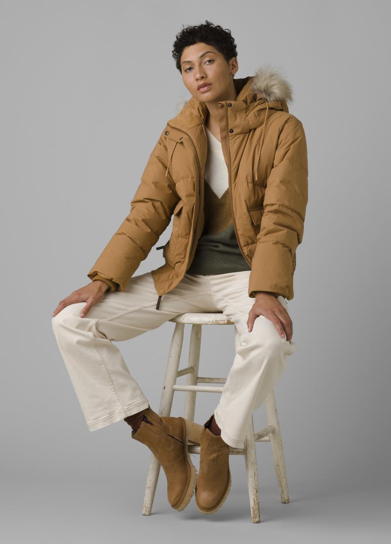 Kromata Bomber Jacket - Womens - camel 1