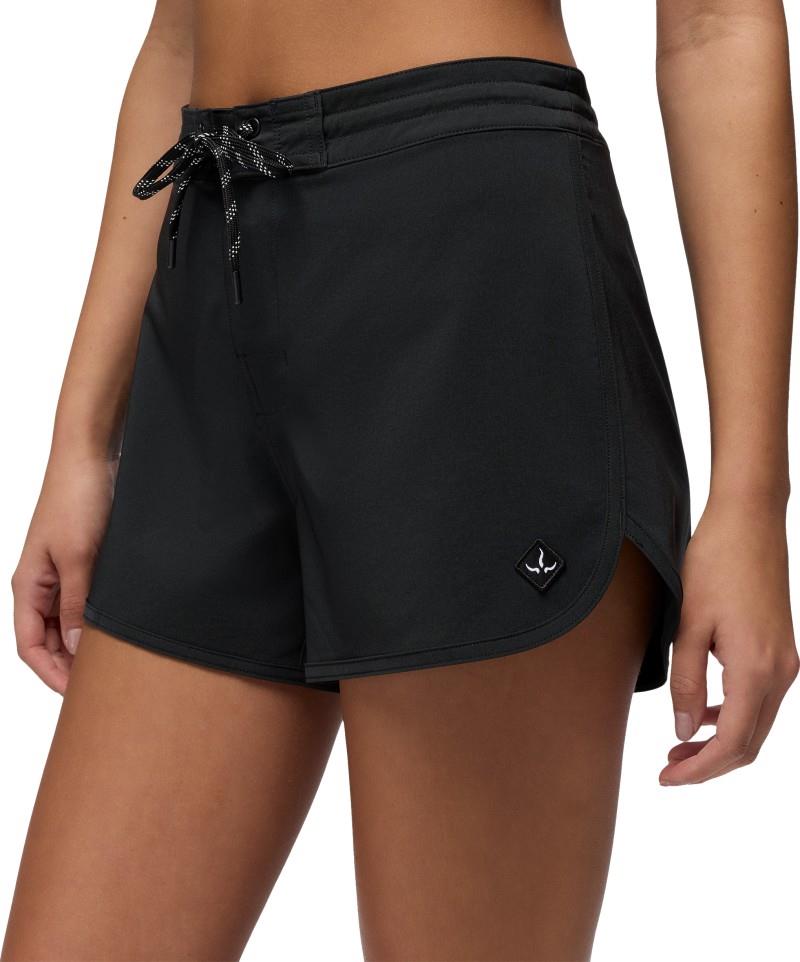 La Jolla Boardshorts, 3" Inseam - Womens - black 1