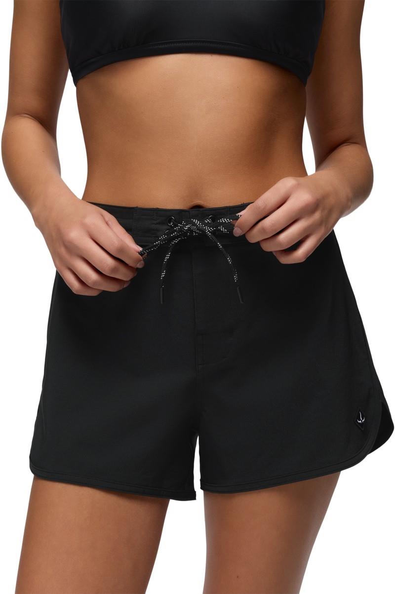 La Jolla Boardshorts, 5" Inseam - Womens - black 1