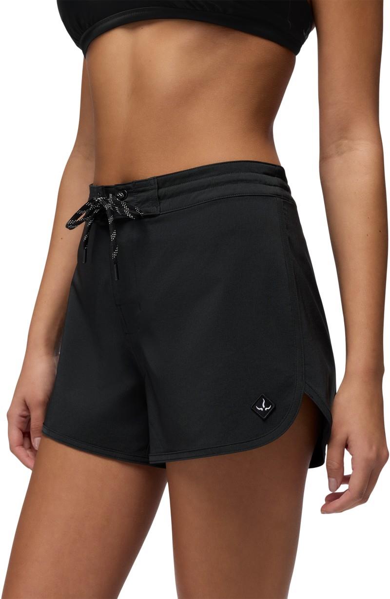 La Jolla Boardshorts, 5" Inseam - Womens - black 1