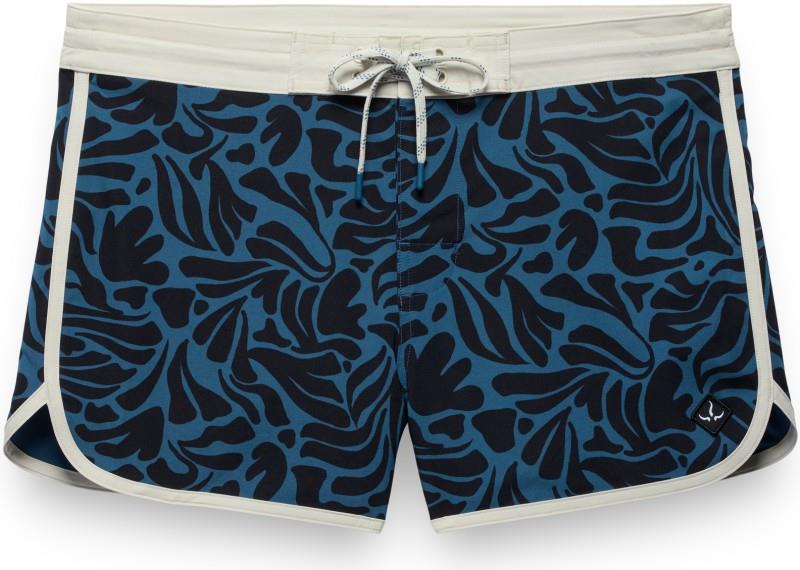 La Jolla Boardshorts, 5" Inseam - Womens - black seaweed 1