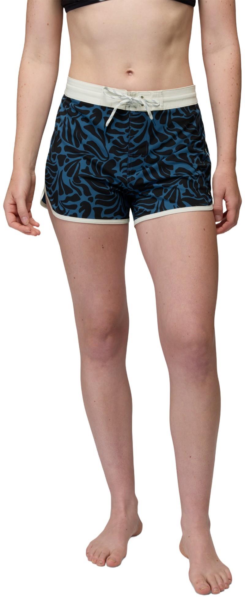 La Jolla Boardshorts, 5" Inseam - Womens - black seaweed 1