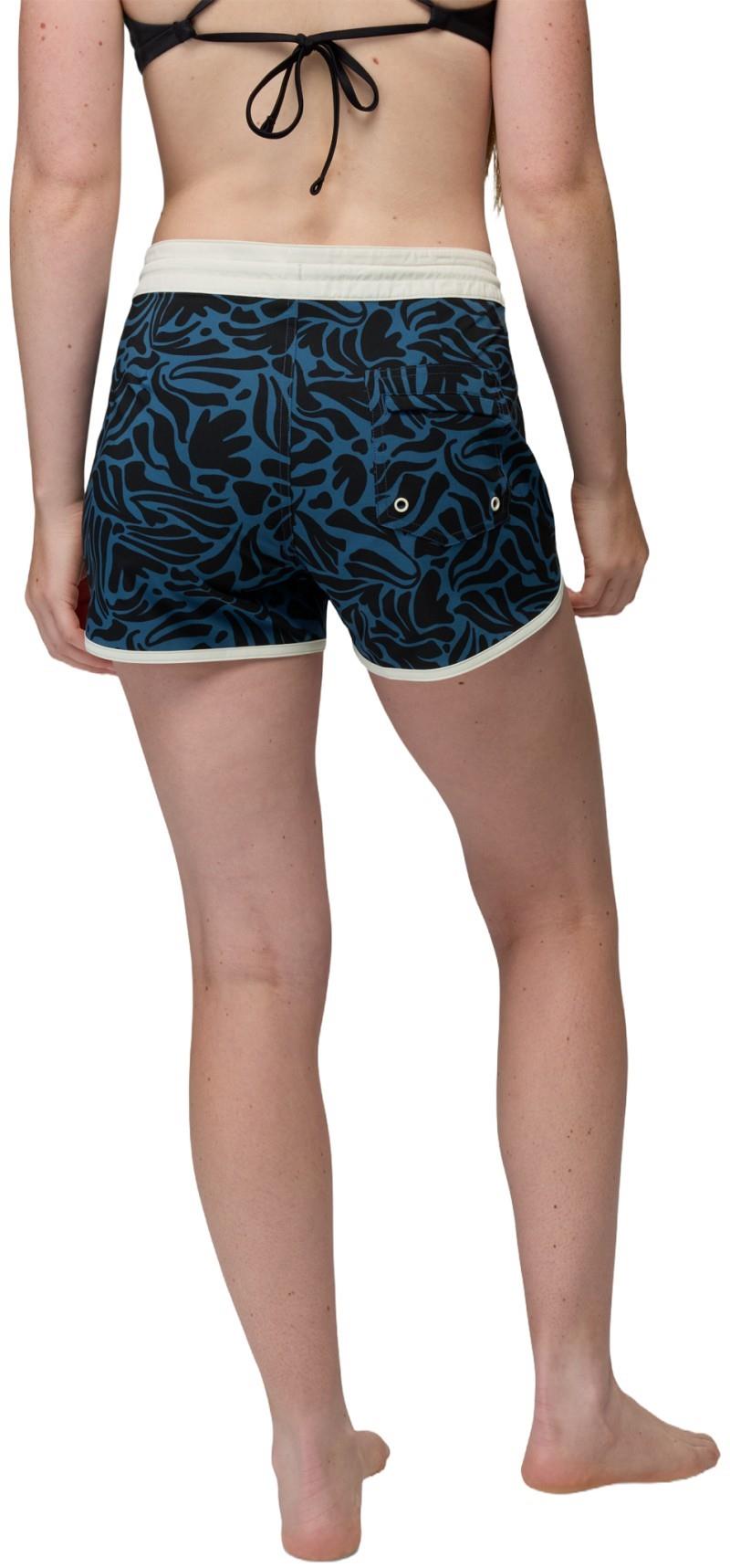 La Jolla Boardshorts, 5" Inseam - Womens - black seaweed 1