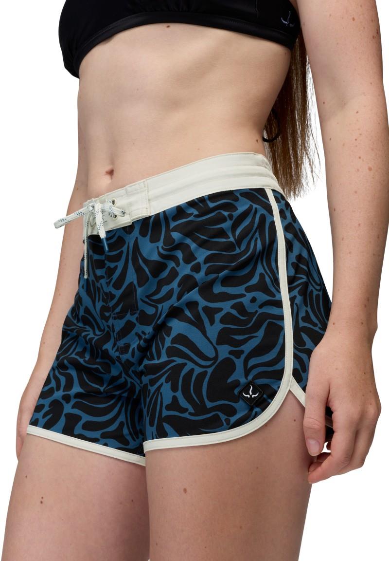 La Jolla Boardshorts, 5" Inseam - Womens - black seaweed 1