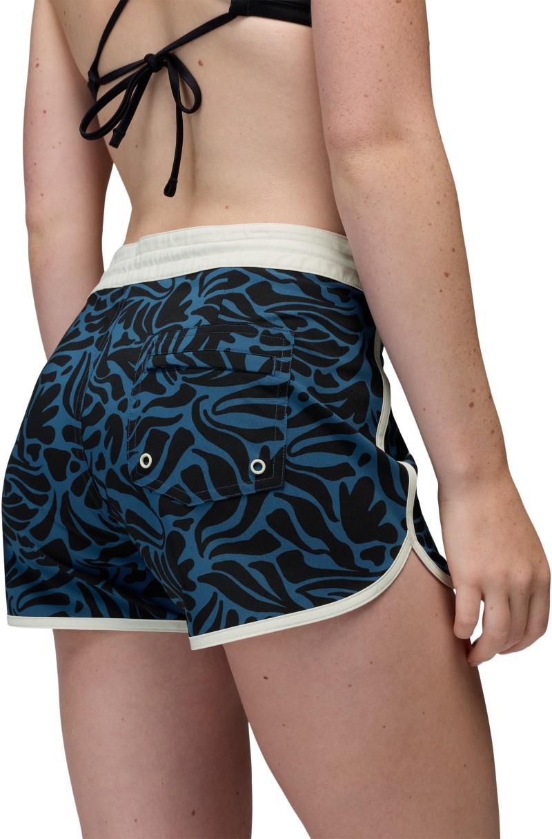 La Jolla Boardshorts, 5" Inseam - Womens - black seaweed 1