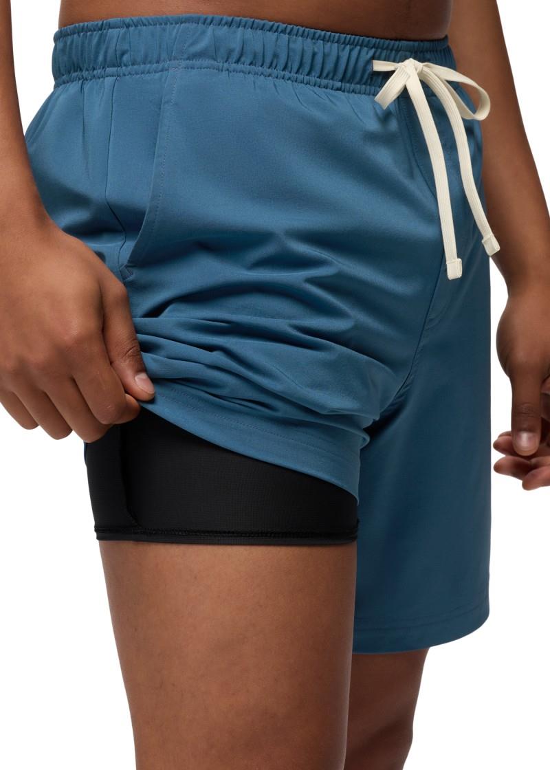 La Jolla Lined Shorts, 7" Inseam - Mens - bluff blue 1