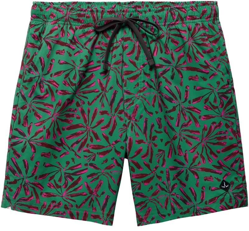 La Jolla Lined Shorts, 7" Inseam - Mens - jade grounded 1