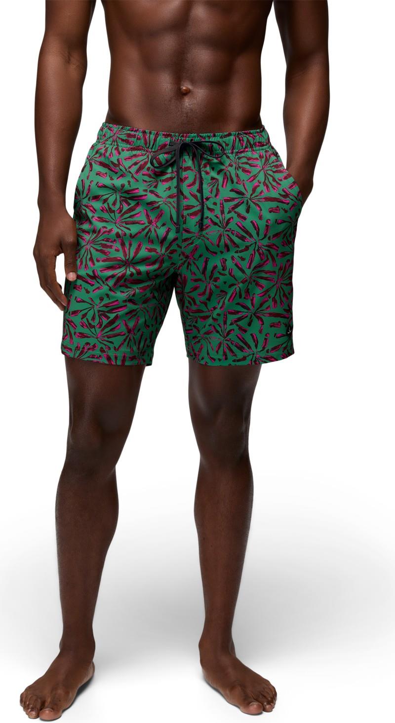 La Jolla Lined Shorts, 7" Inseam - Mens - jade grounded 1