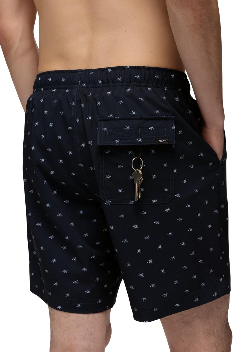 La Jolla Lined Shorts, 7" Inseam - Mens - nautical palms 1