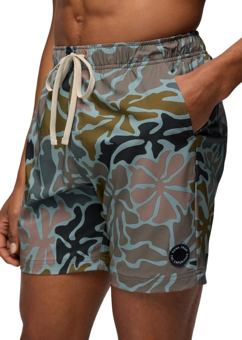 La Jolla Shorts, 7" Inseam - Mens - saltwater boogie bloom 1