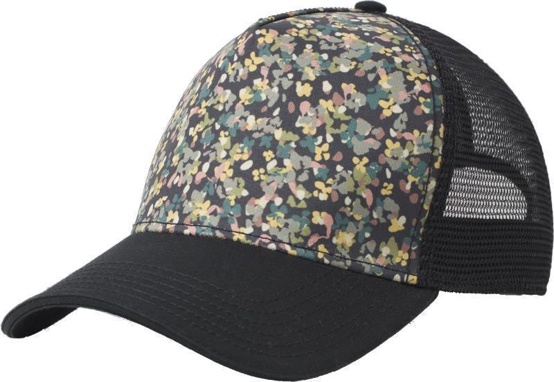 La Viva Trucker - Womens - Black Petals 1
