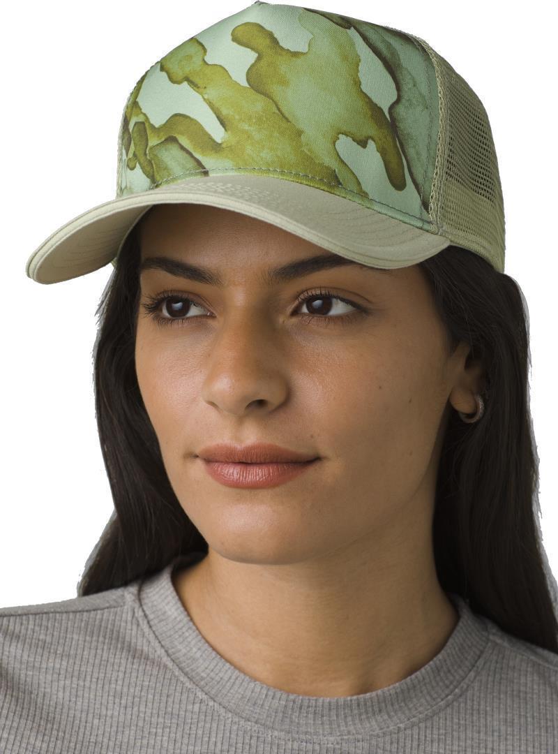 La Viva Trucker - Womens - Coastal Sage Watercolor Camo 1