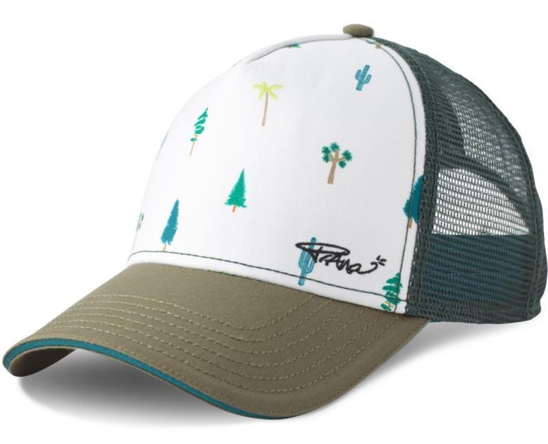 La Viva Trucker - Womens - cargo green trees 1