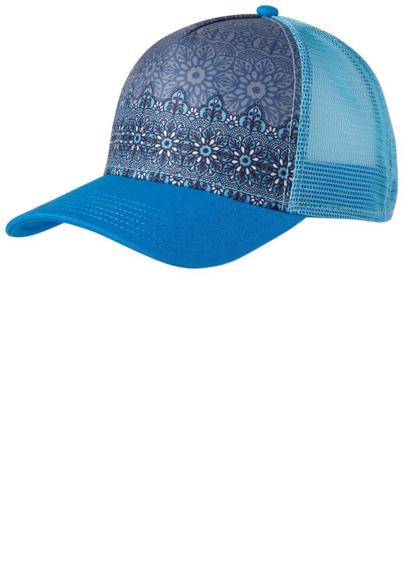 La Viva Trucker - Womens - electro blue flora 1