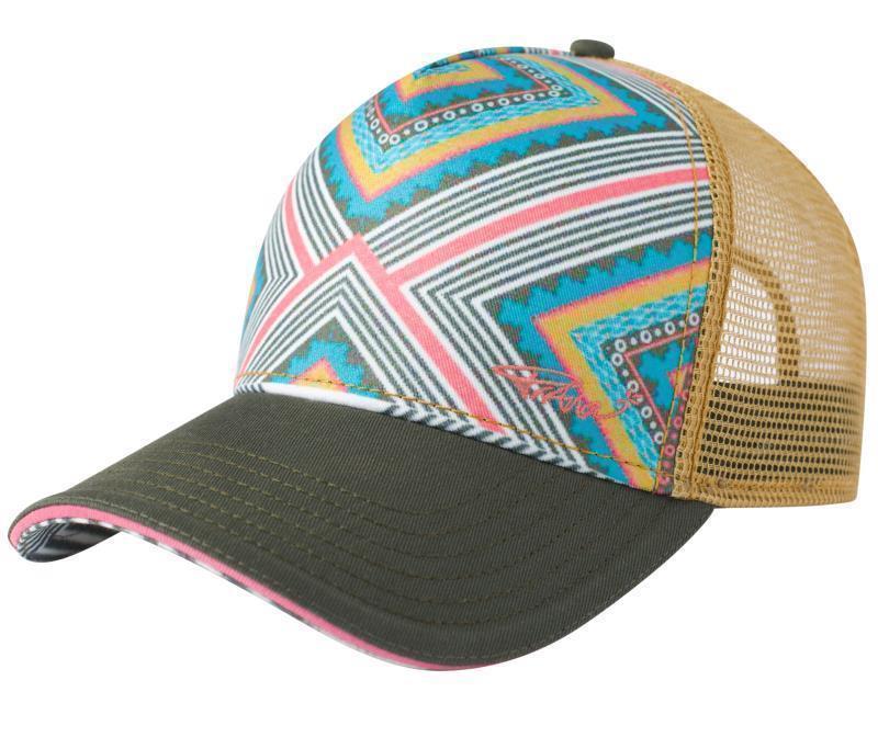 La Viva Trucker - Womens - green taos 1