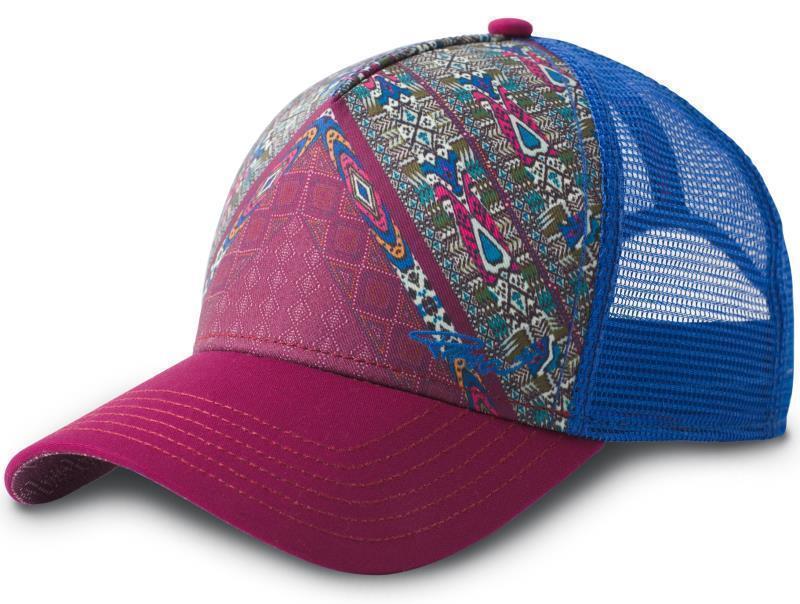 La Viva Trucker - Womens - pomegranate marrakesh 1