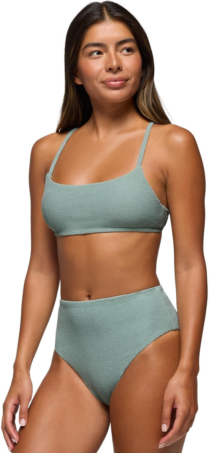 Lahari Scrunch Top - Womens - saltwater 1