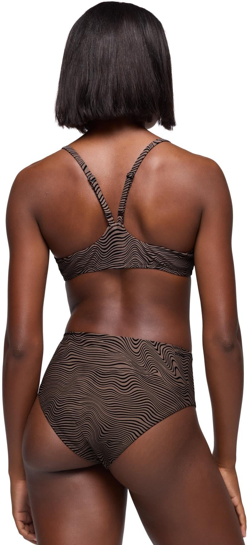 Lahari Top - Womens - black wavee 1