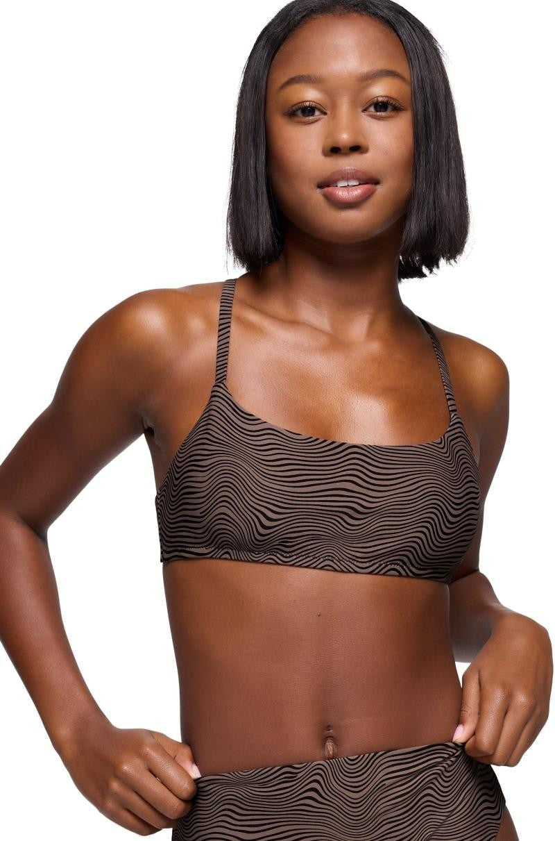 Lahari Top - Womens - black wavee 1