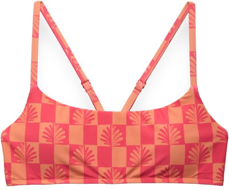 Lahari Top - Womens - guava pop checker 1