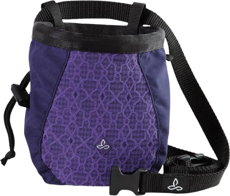 Large Chalk Bag with Belt - Womens - Violet Jacquard 1