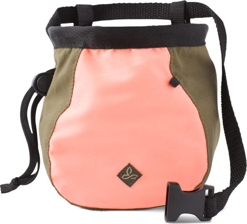 Large Chalk Bag with Belt - Womens - coral 1