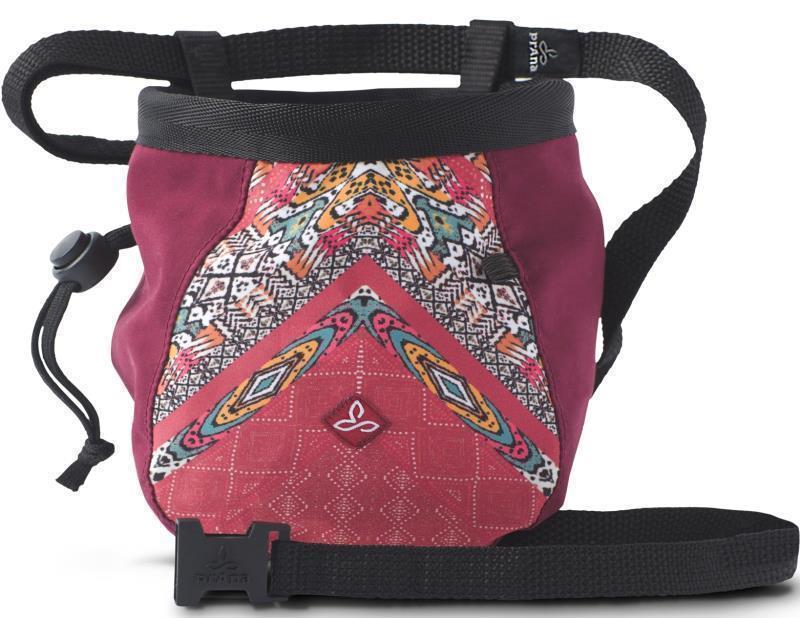 Large Chalk Bag with Belt - Womens - crushed cran marrakesh 1
