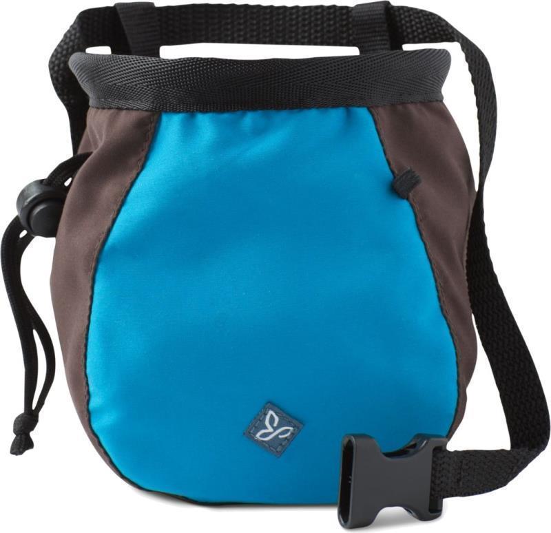 Large Chalk Bag with Belt - Womens - mystic blue 1