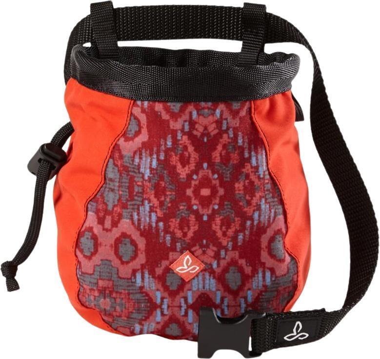 Large Chalk Bag with Belt - Womens - red charmer 1