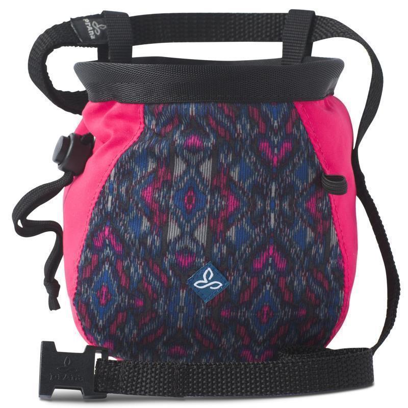 Large Chalk Bag with Belt - Womens - sapphire flores 1