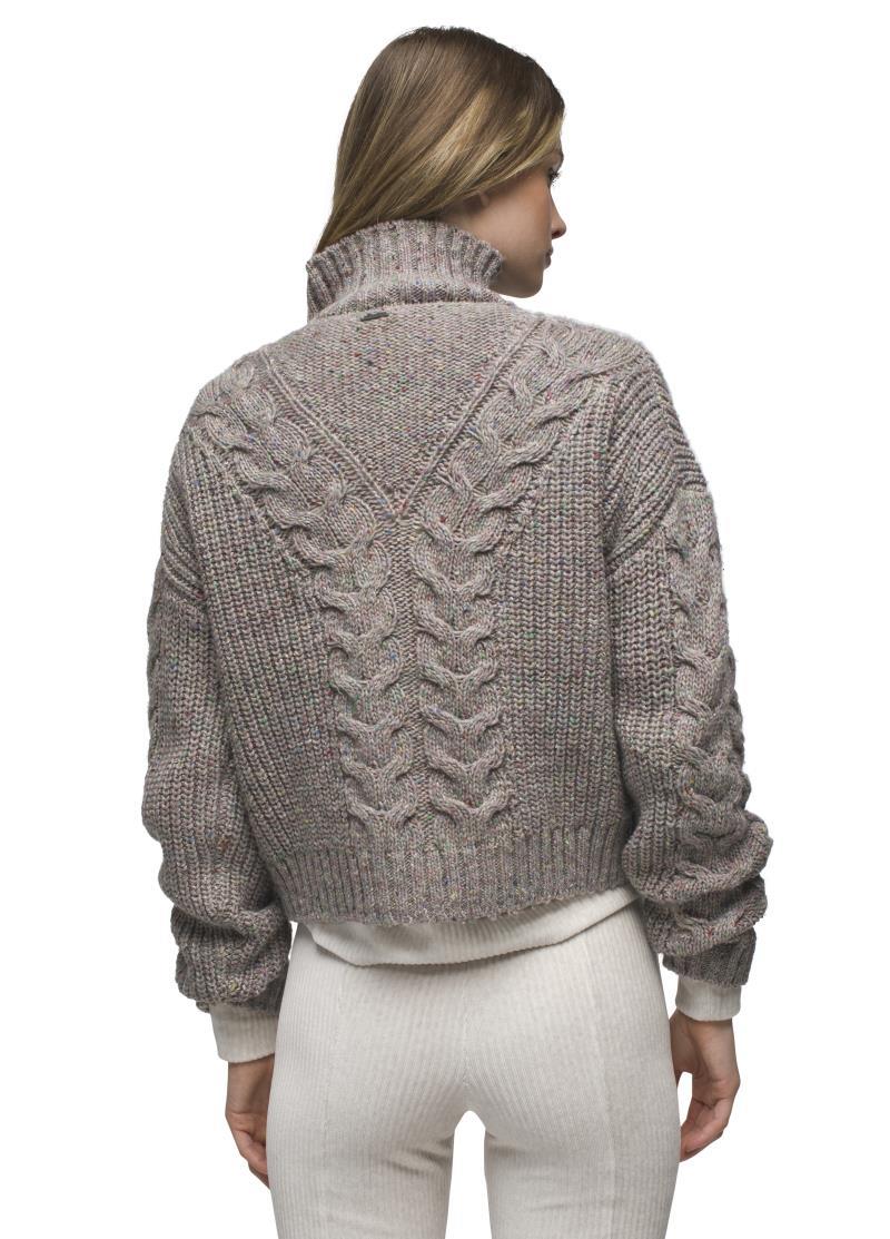 Laurel Creek Sweater - Womens - Pebble Grey 3