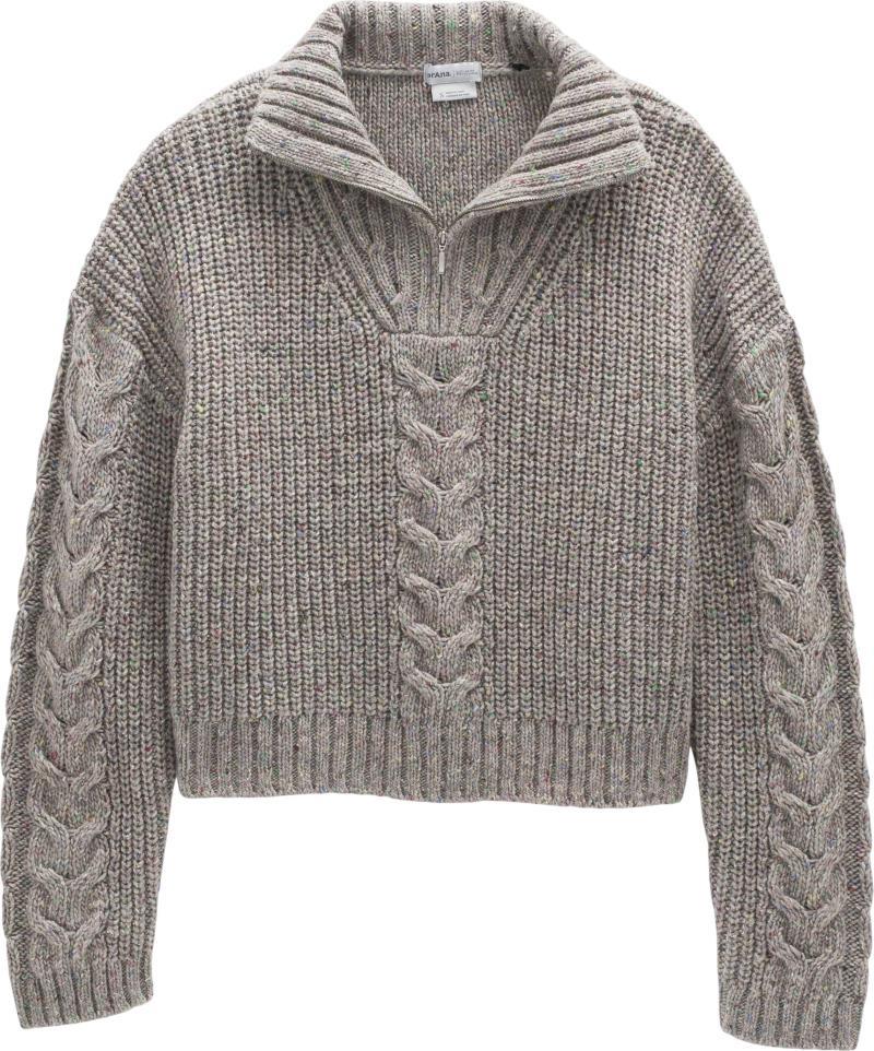 Laurel Creek Sweater - Womens - Pebble Grey 1
