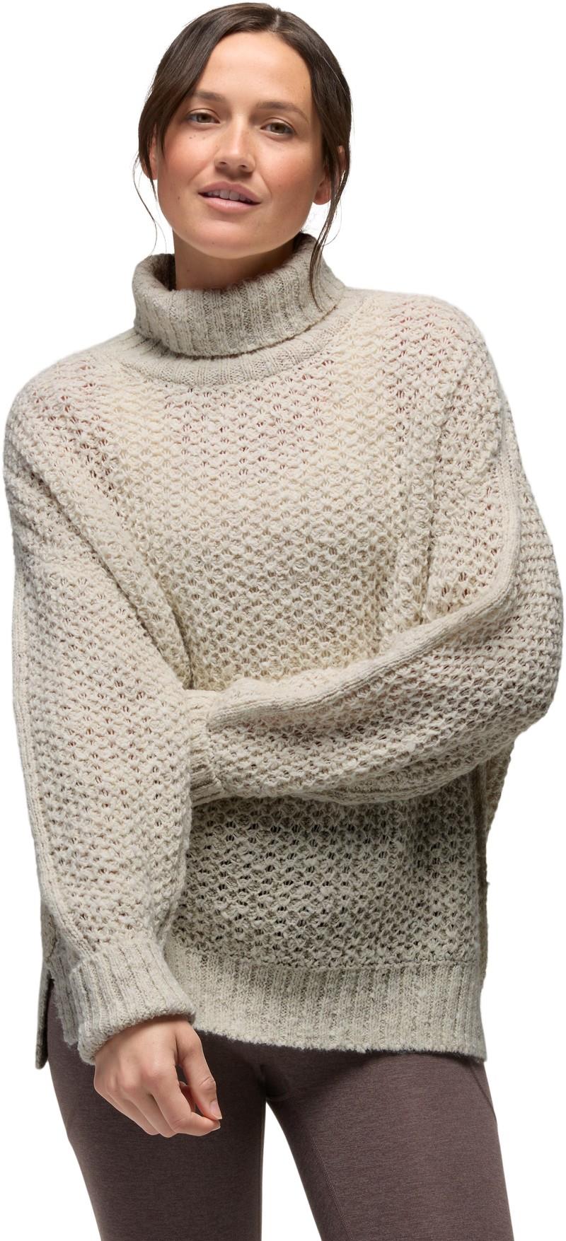 Leavenworth Turtleneck - Womens - beach pebble 1