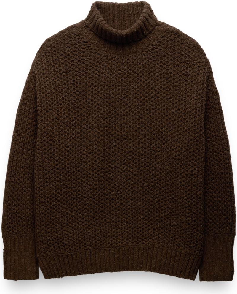 Leavenworth Turtleneck - Womens - dark roast 1