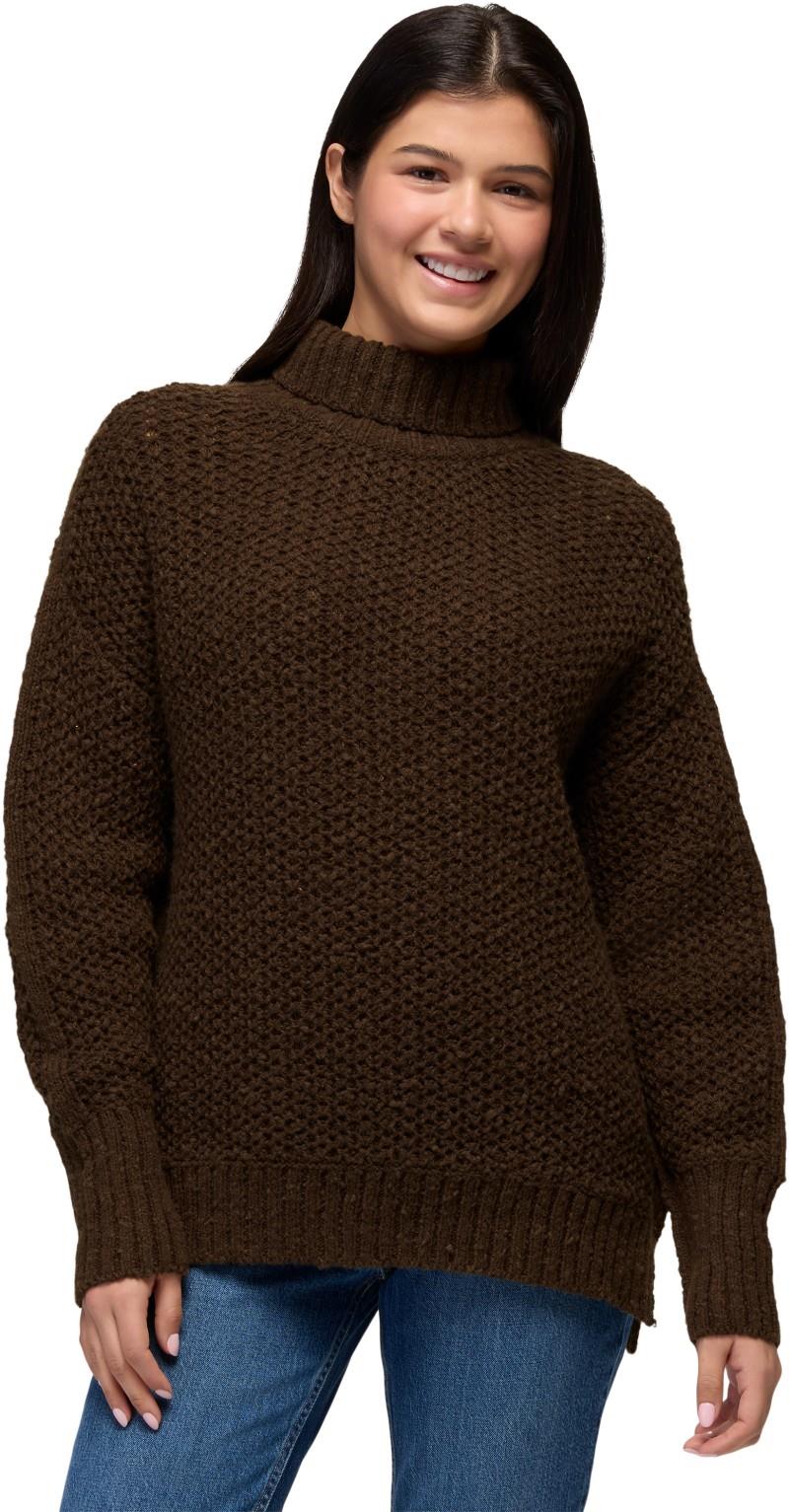 Leavenworth Turtleneck - Womens - dark roast 1