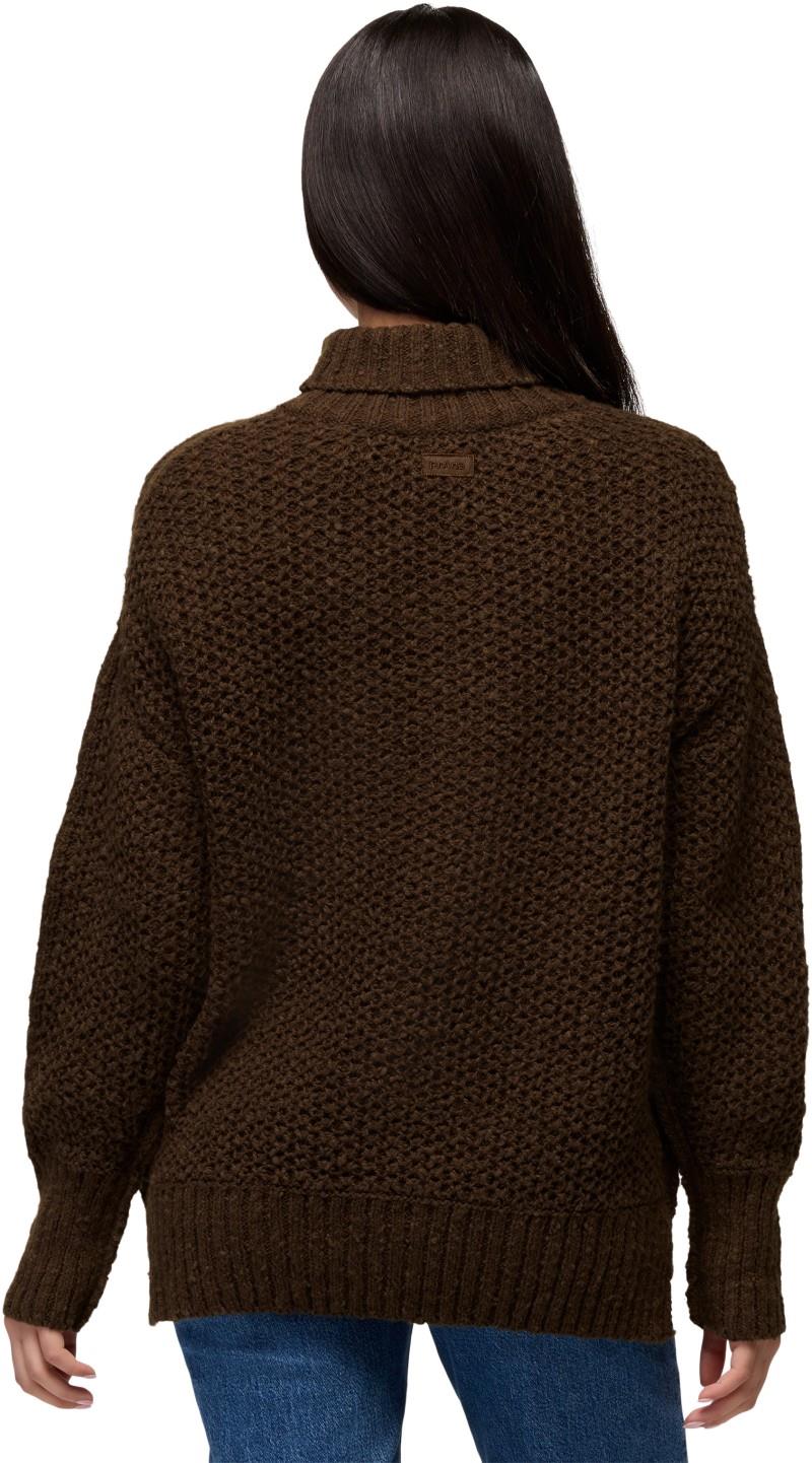 Leavenworth Turtleneck - Womens - dark roast 1