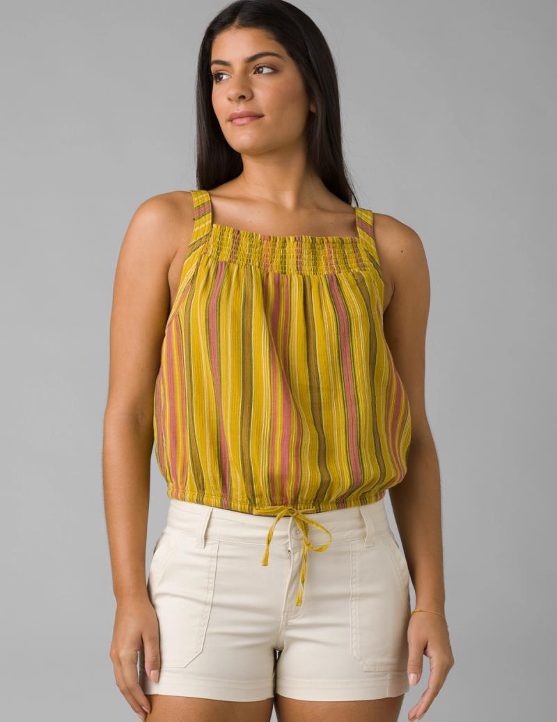 Little Palm Cami - Womens - leapfrog stripe 1