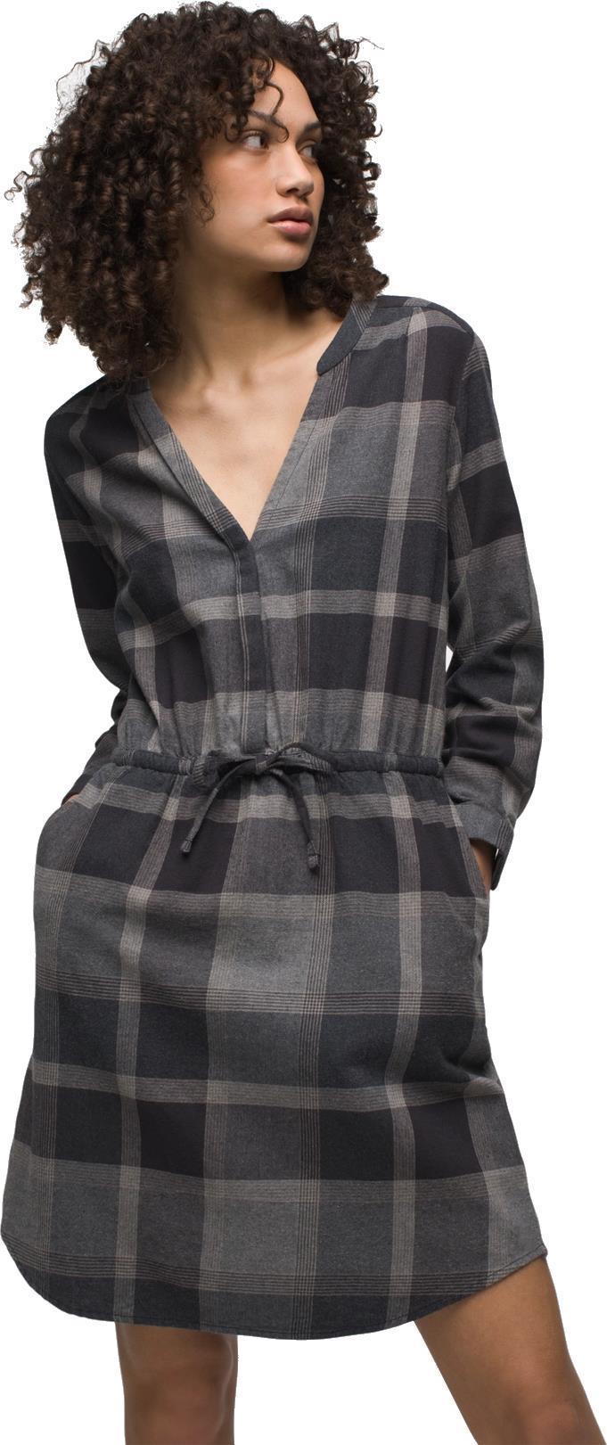 Loop To Pines Dress - Charcoal 2