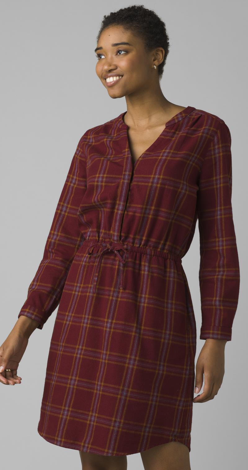 Loop To Pines Dress - Rhubarb 2