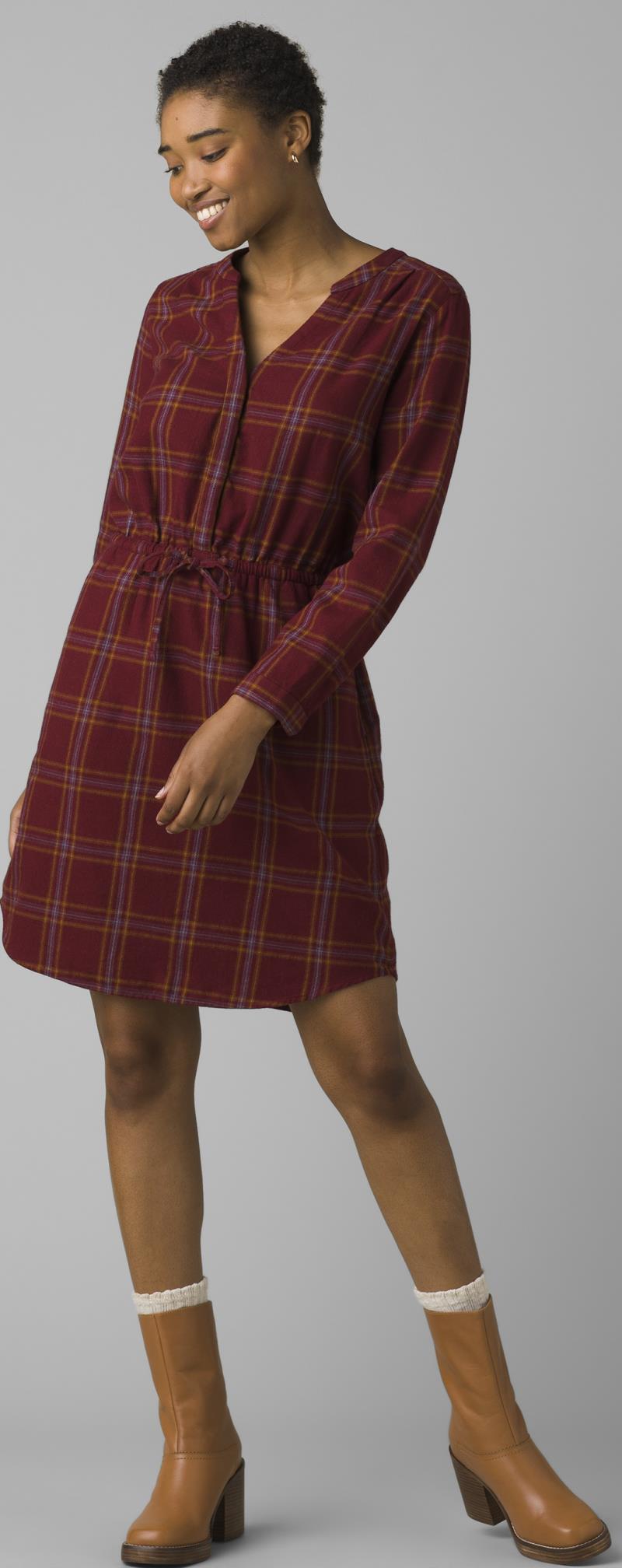 Loop To Pines Dress - Rhubarb 3