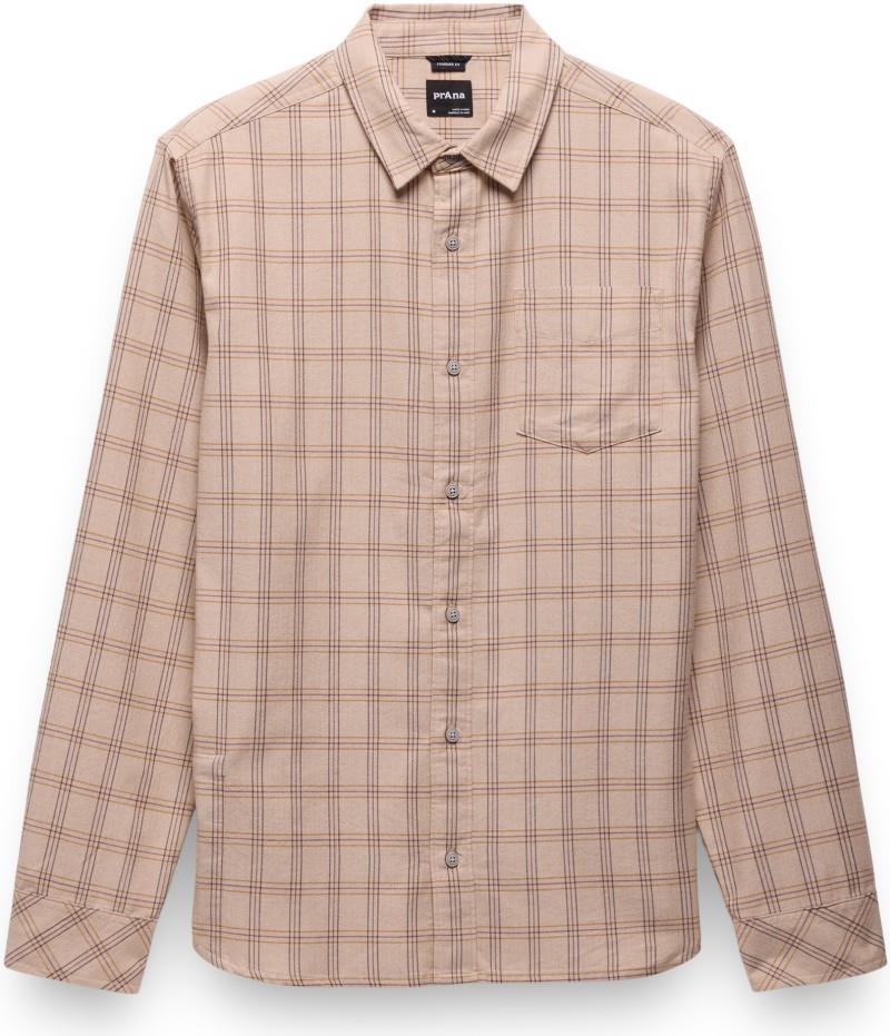 Los Feliz Flannel Shirt - Slim - Mens - almond 1