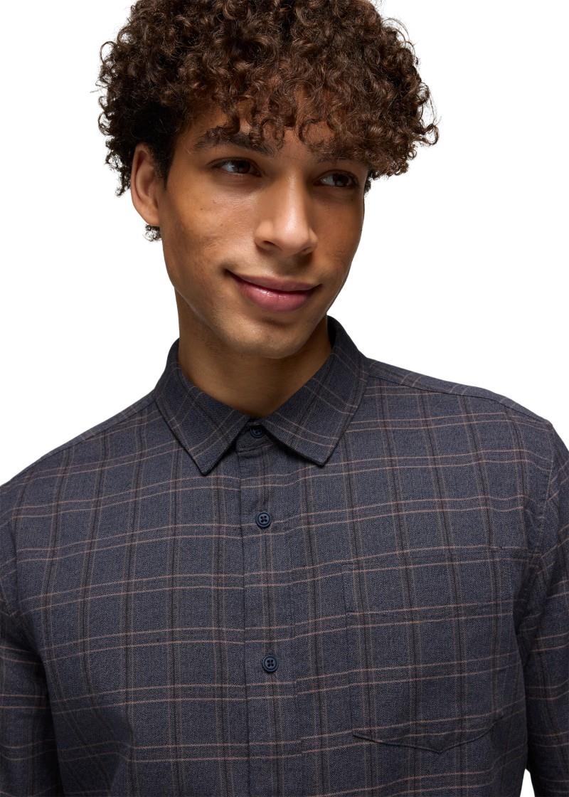 Los Feliz Flannel Shirt - Slim - Mens - capulet blue 1