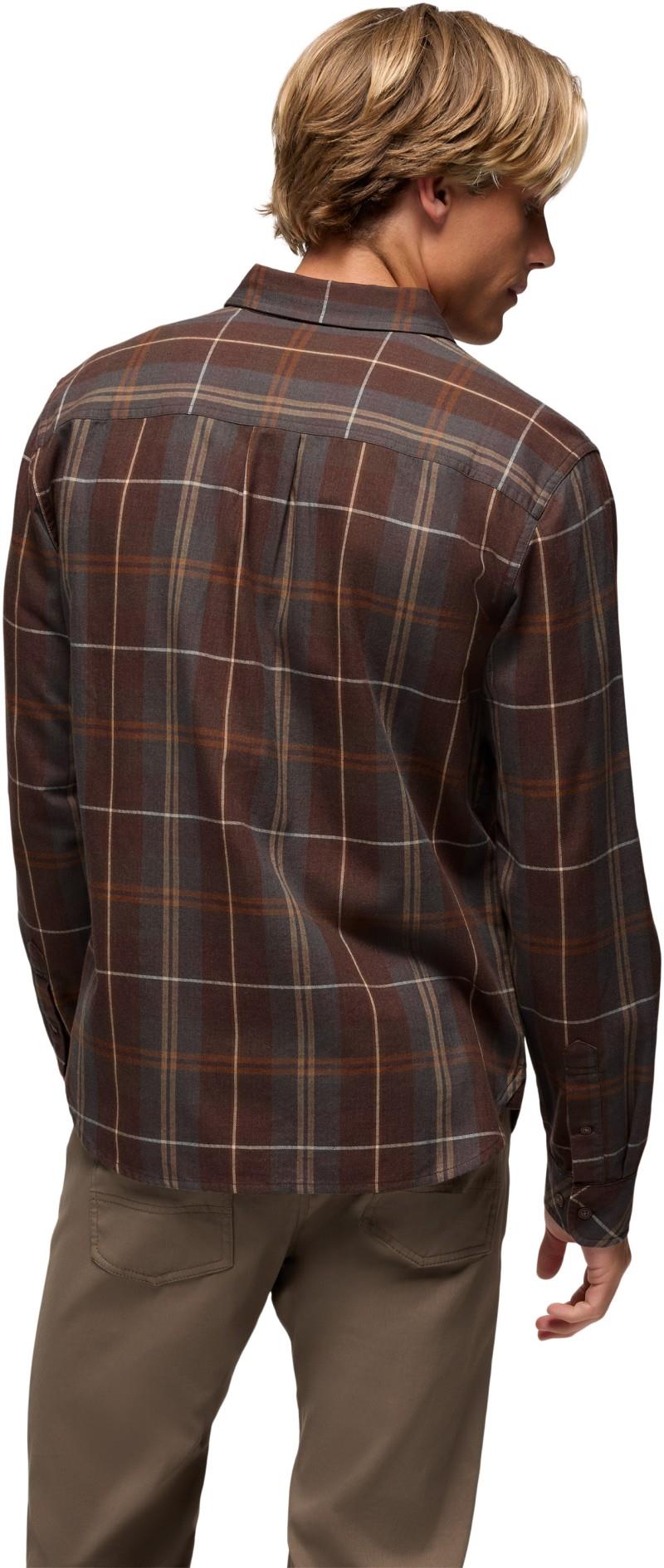 Los Feliz Flannel Shirt - Slim - Mens - mocha 1